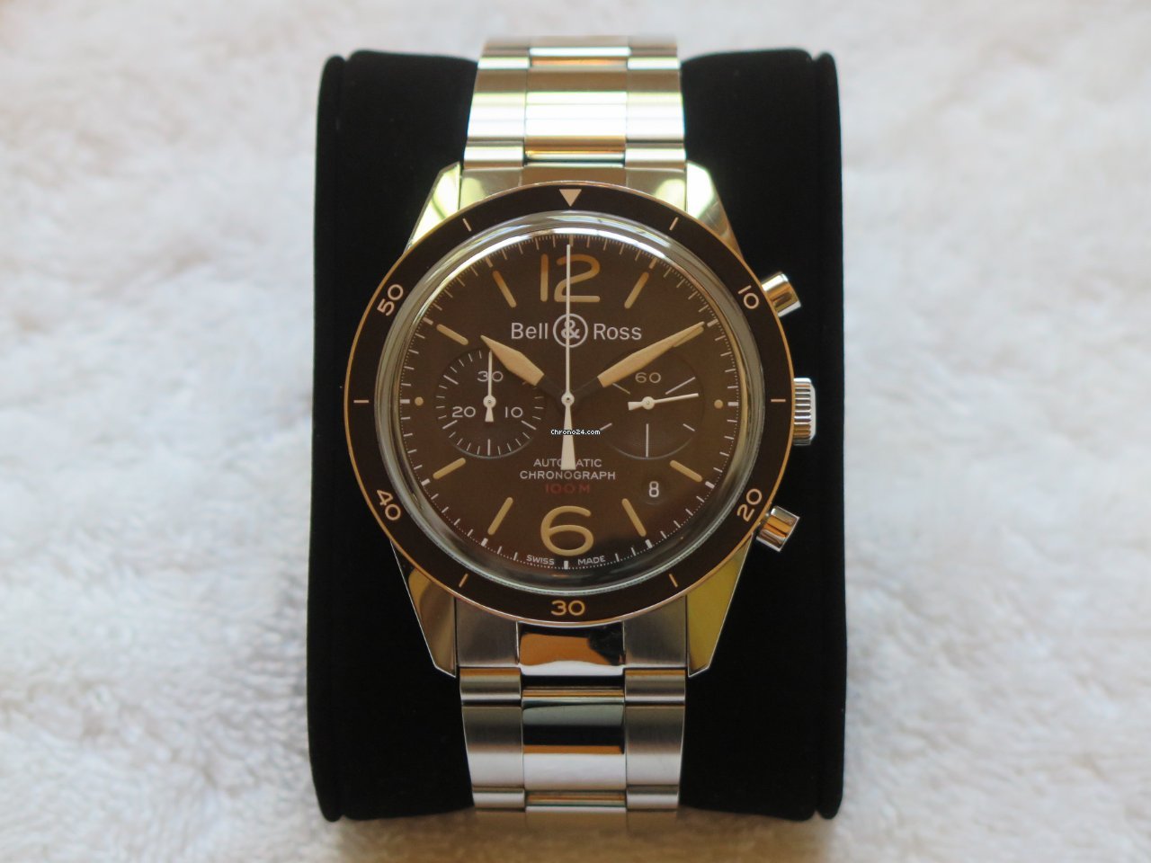 IMG_9081 Bell & Ross BR V1 Mens watch Unisex Automatic Steel BRV126-ST-HER SST Replica 4