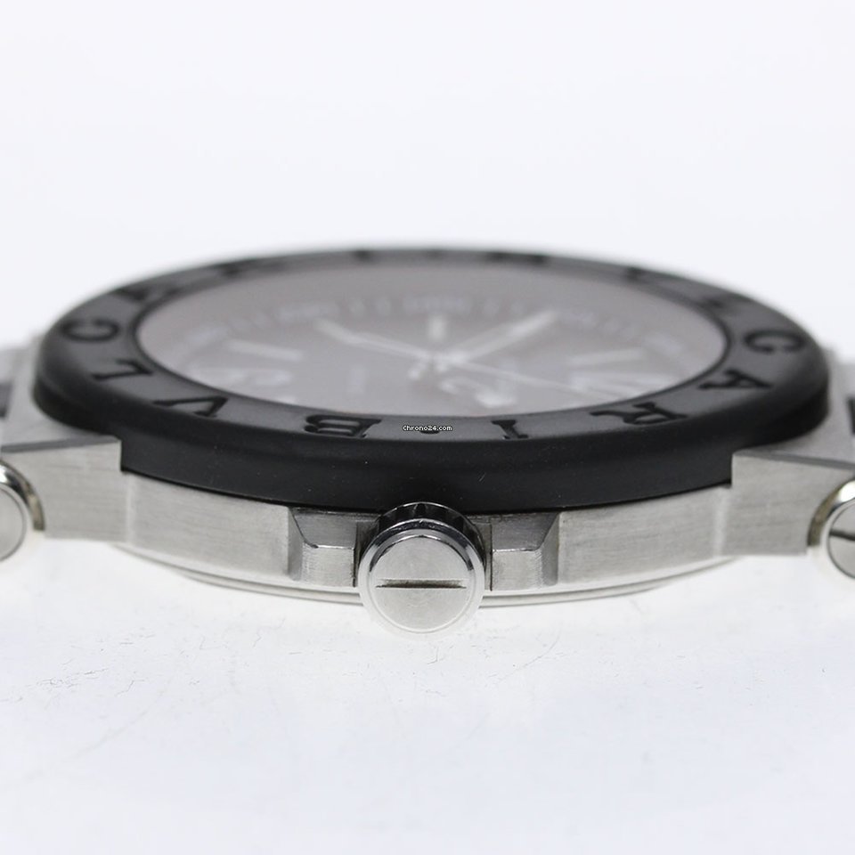 IMG_9081 Bulgari Diagono Mens watch Unisex Automatic Steel DG40SV Replica 4