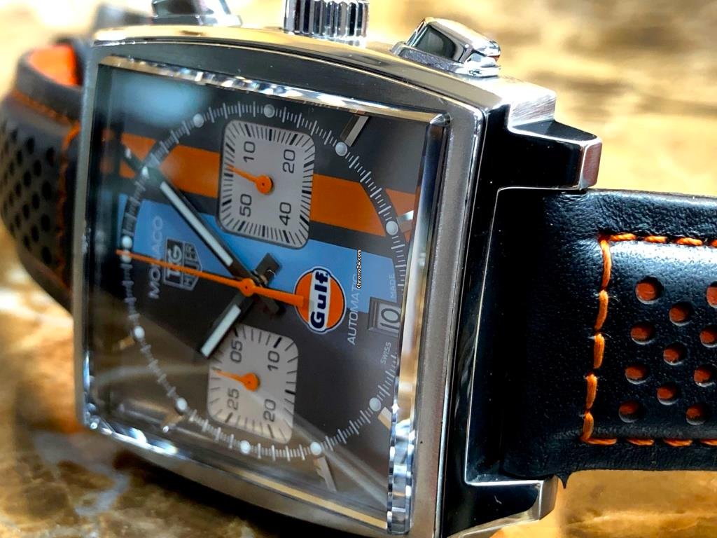 IMG_9081 TAG Heuer Monaco Mens watch Unisex Automatic Steel CAW2113 Replica 4