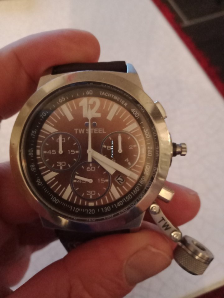 IMG_9081 TW Steel Mens watch Unisex Quartz Steel CE1007 Replica 4