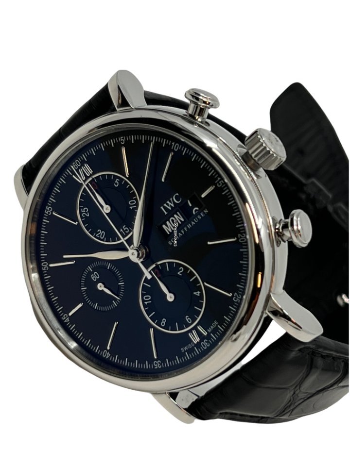 IMG_9081 IWC Portofino Chronograph Mens watch Unisex Automatic Steel IW391002 Replica 4