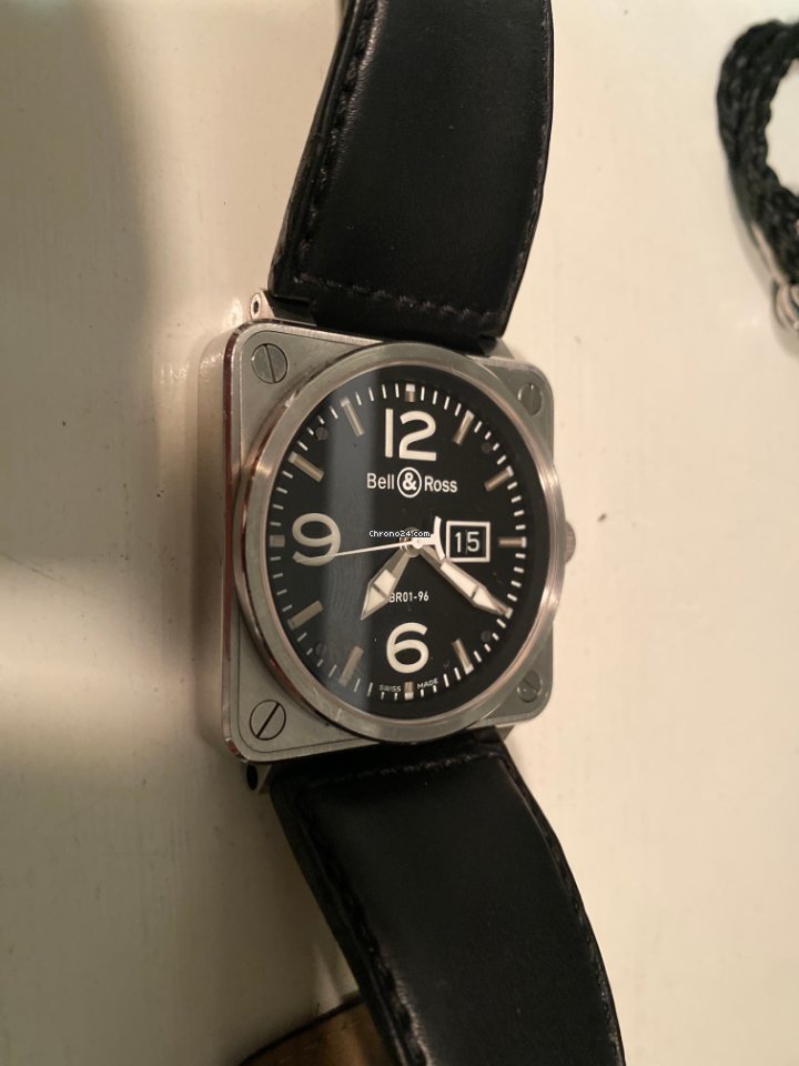 IMG_9081 Bell & Ross BR 01-96 Grande Date Mens watch Unisex Automatic Steel BR01-96 Replica 4