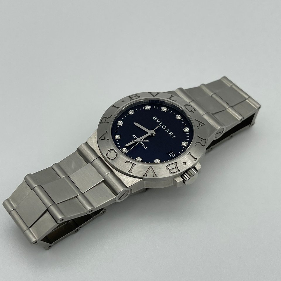 IMG_9081 Bulgari Diagono Mens watch Unisex Automatic Steel LCV 35 S Replica 4