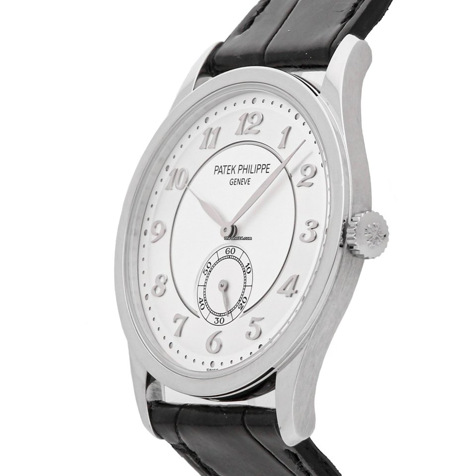 IMG_9081 Patek Philippe Calatrava Mens watch Unisex Manual winding Platinum 5196P-001 Replica 4