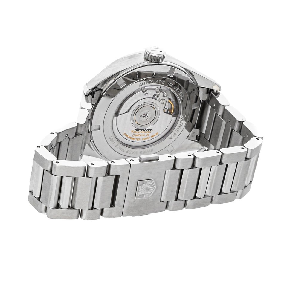 IMG_9081 TAG Heuer Carrera Calibre 8 Mens watch Unisex Automatic Steel WAR5010.BA0723 Replica 4