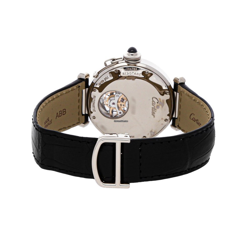 Cartier Pasha Mens watch Unisex Automatic White gold W3017751 Replica 4