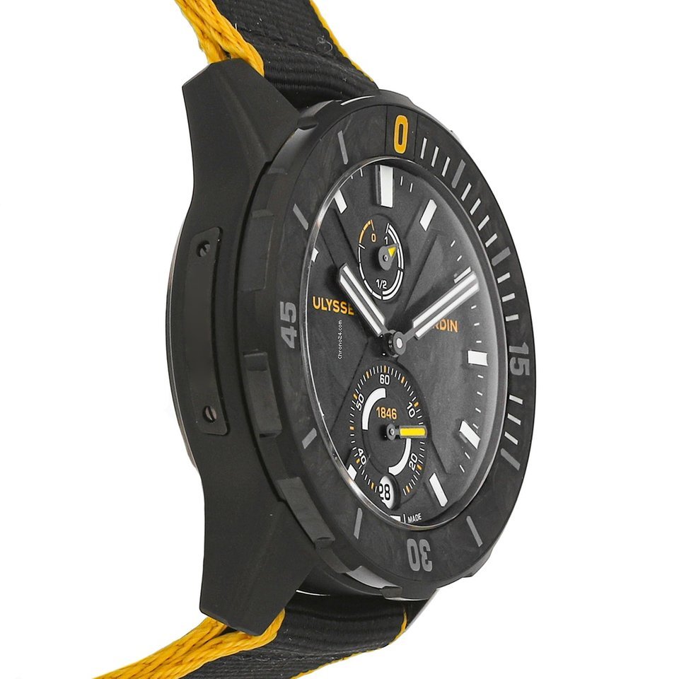 IMG_9081 Ulysse Nardin Marine Mens watch Unisex Automatic Titanium 1183-170 92-CAP Replica 4