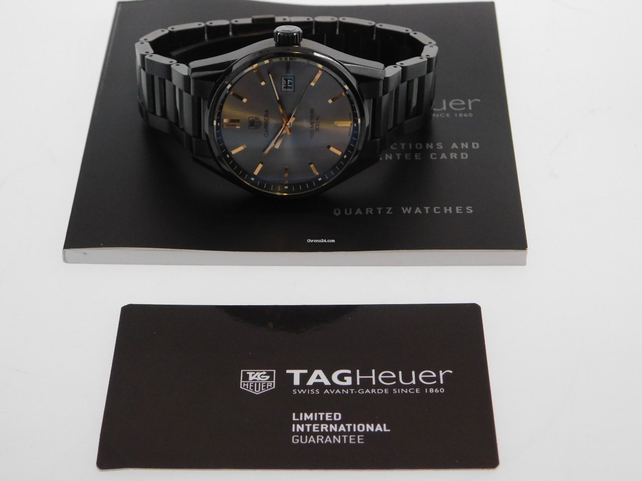 IMG_9081 TAG Heuer Carrera Lady Mens watch Unisex Quartz Steel WAR101 Replica 4