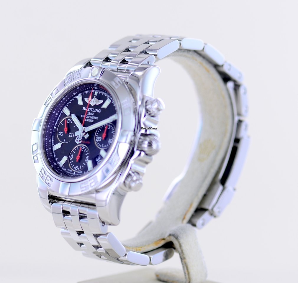 IMG_9081 Breitling Chronomat 41 Mens watch Unisex Automatic Steel AB0141 Replica 4