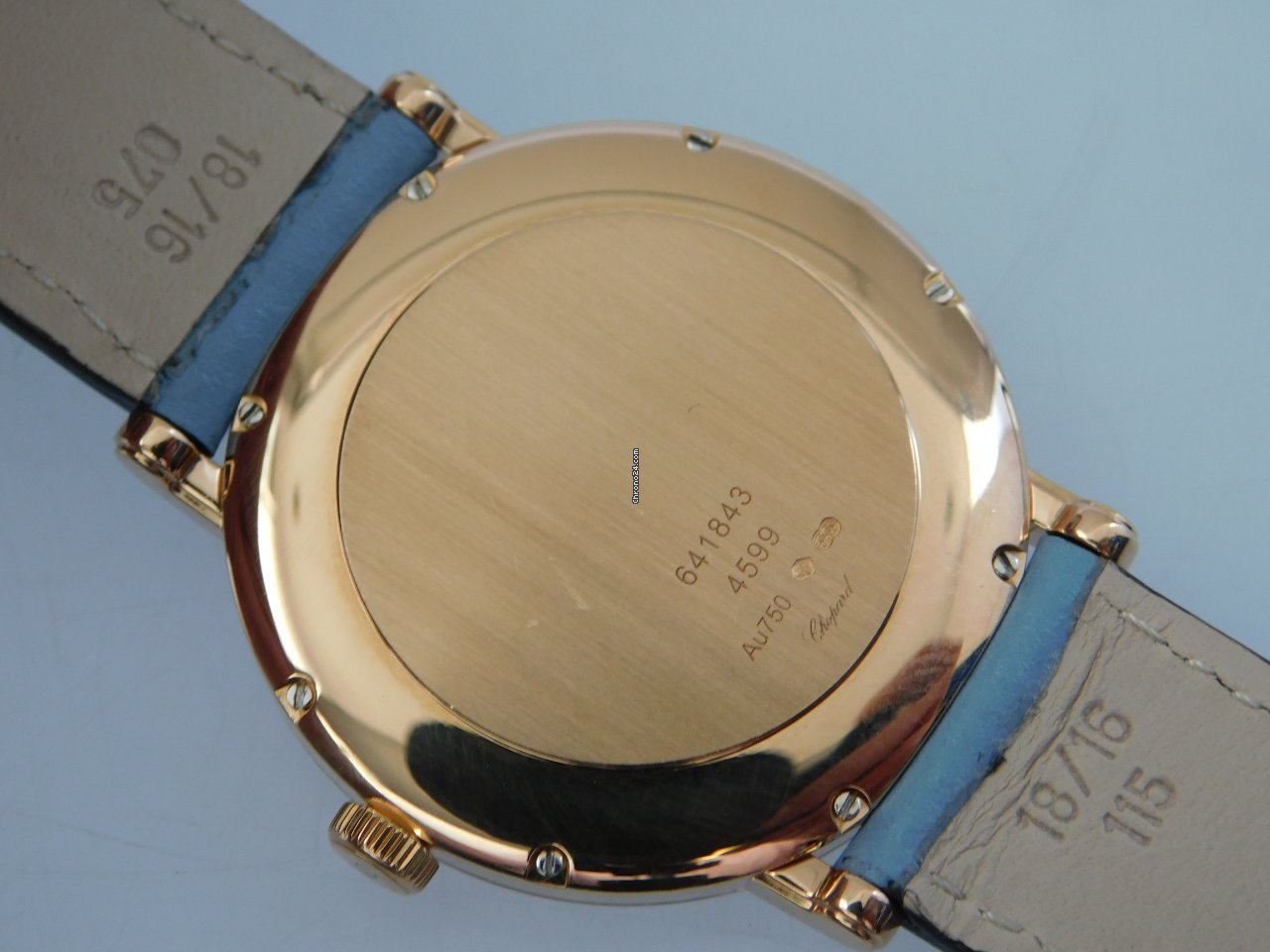 IMG_9081 Chopard Classic Mens watch Unisex Manual winding Yellow gold 163154-5201 Replica 4