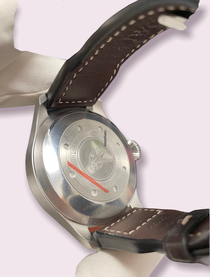 IMG_9081 IWC Big Pilot Mens watch Unisex Automatic Steel IW501002 Replica 4