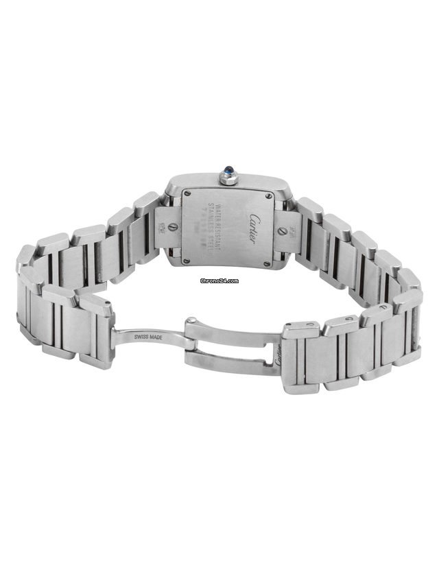 IMG_9081 Cartier Tank Francaise Mens watch Unisex Quartz Steel W51008Q3 2384 Replica 4