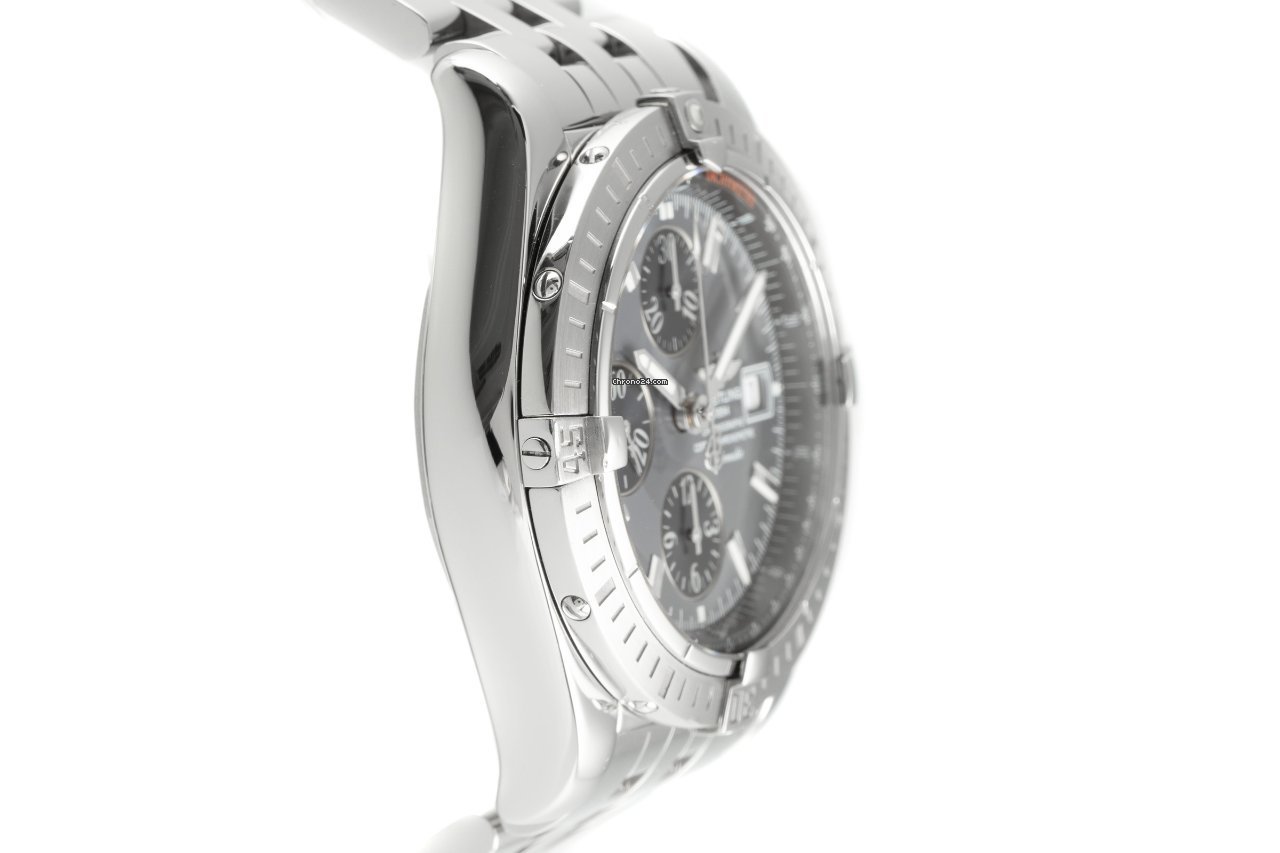IMG_9081 Breitling Chronomat Evolution Mens watch Unisex Automatic Steel A13356 Replica 4