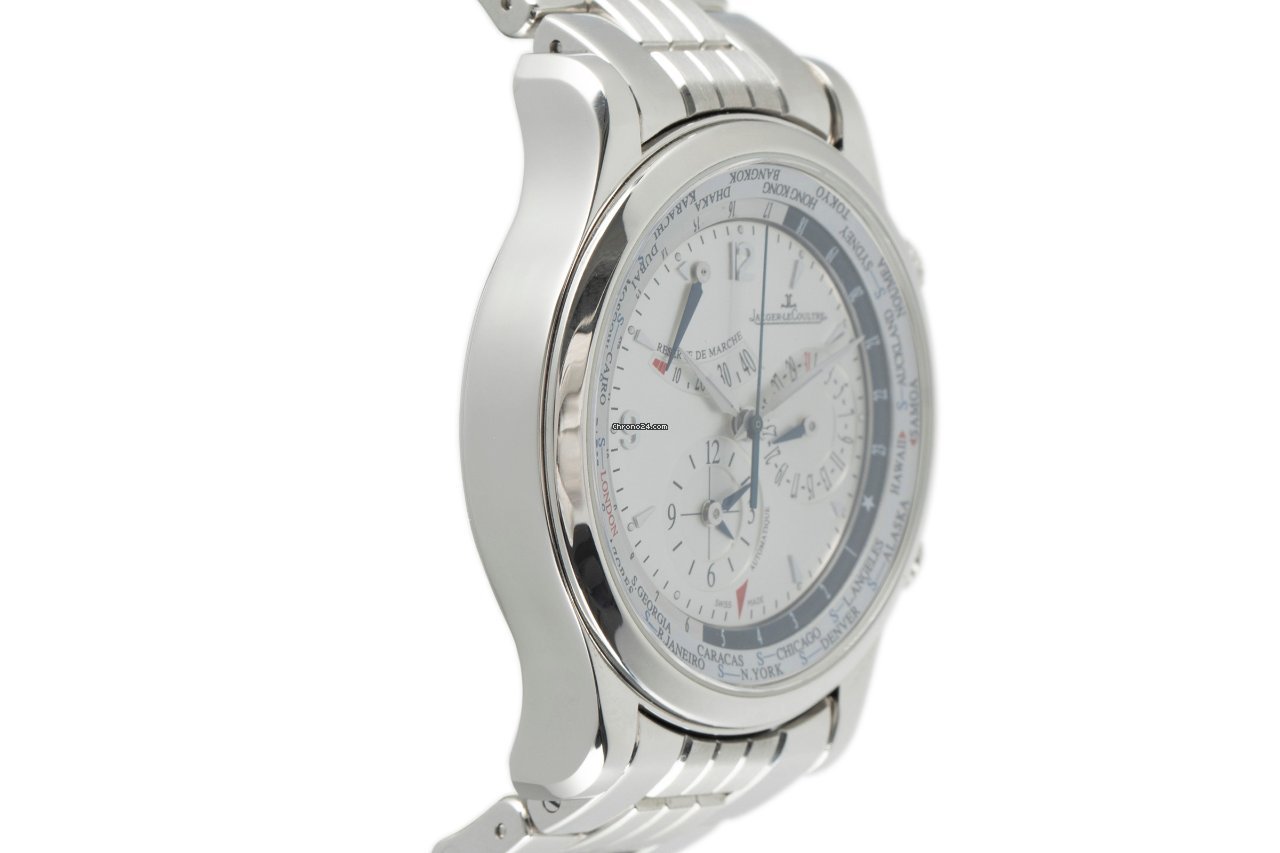 IMG_9081 Jaeger-LeCoultre Master World Geographic Mens watch Unisex Automatic Steel 146.8.32.S Replica 4