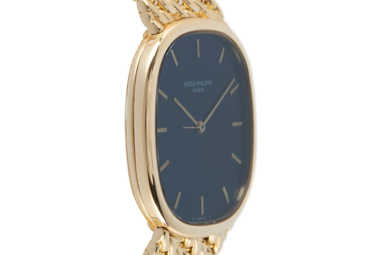Patek Philippe Golden Ellipse Mens watch Unisex Automatic Yellow gold 3738 117 Replica 4