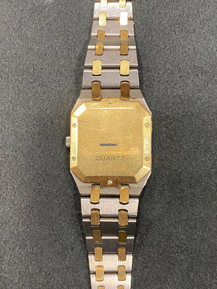 IMG_9081 Audemars Piguet Royal Oak Mens watch Unisex Quartz Gold Steel 6009 Replica 4
