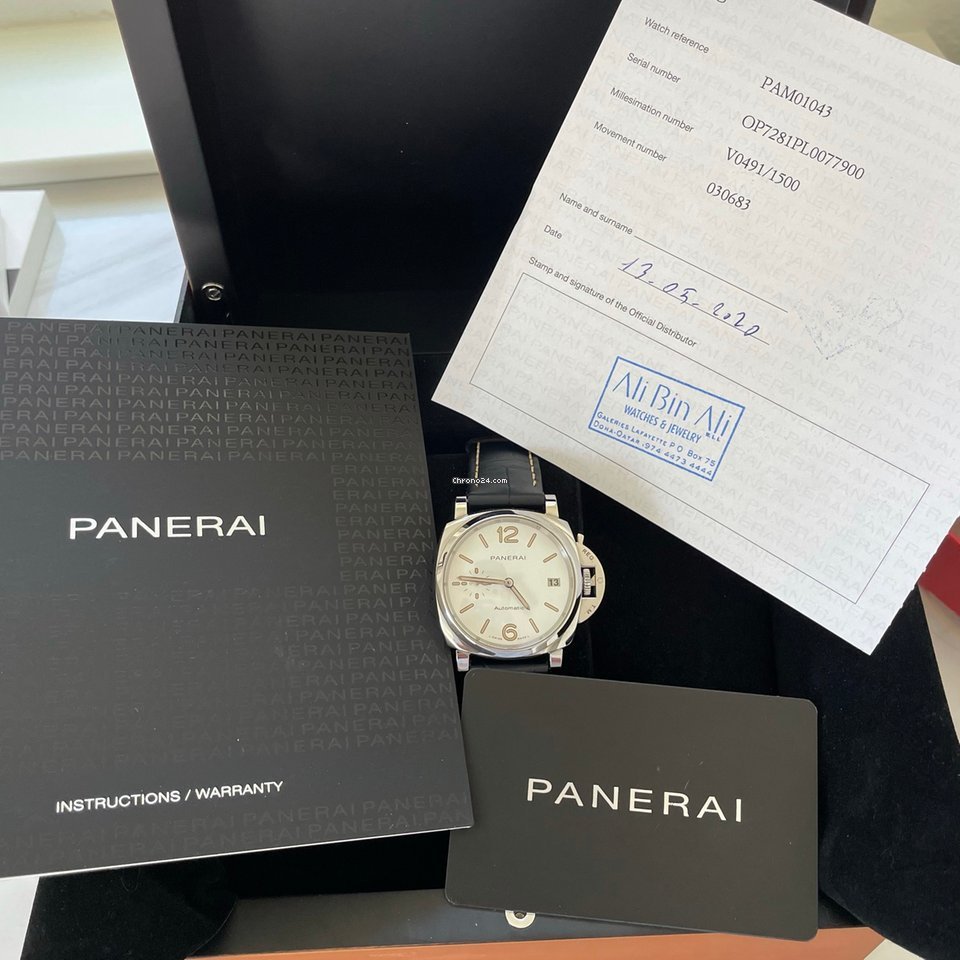 Panerai Mens watch Unisex Automatic Steel PAM 01043orPAM 1043 Replica 4
