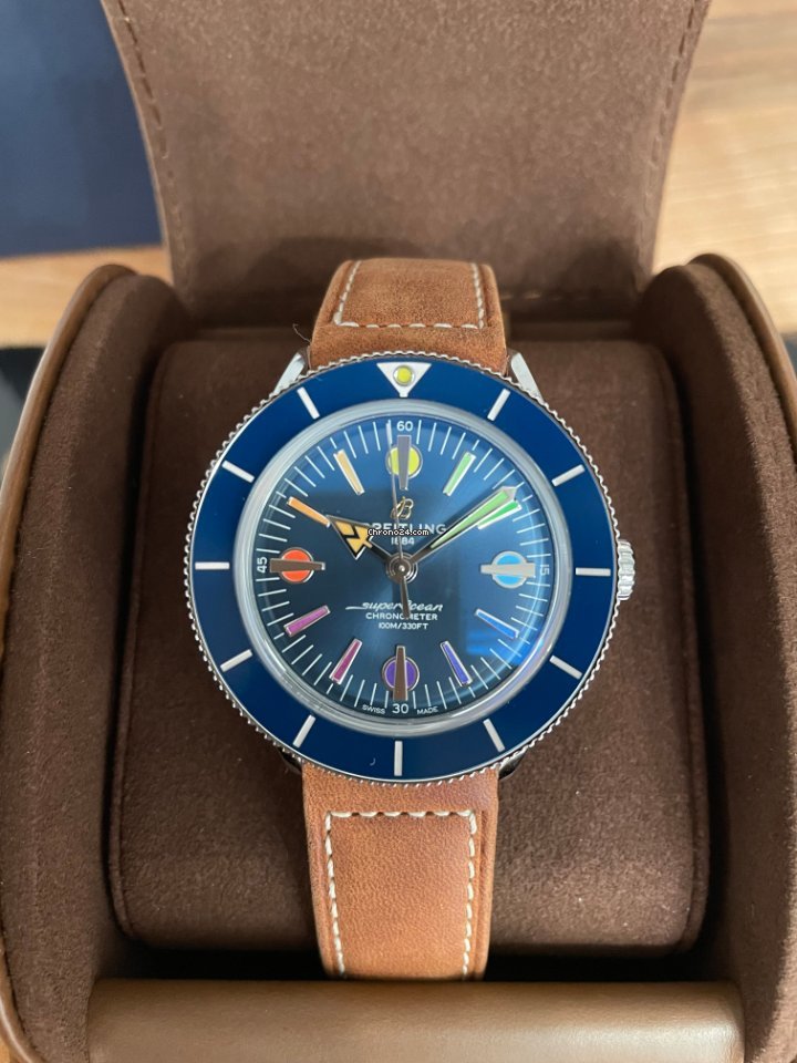 IMG_9081 Breitling Superocean Heritage Mens watch Unisex Automatic Steel A103702A1C1X2 Replica 4