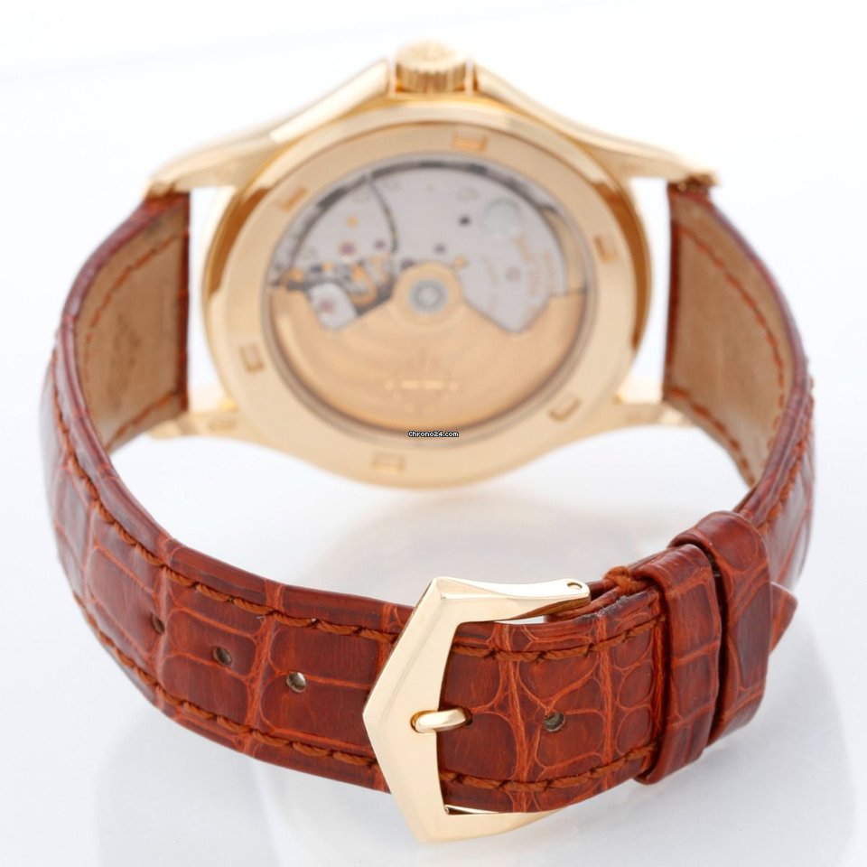 IMG_9081 Patek Philippe Calatrava Mens watch Unisex Automatic Yellow gold 5117 J Replica 4