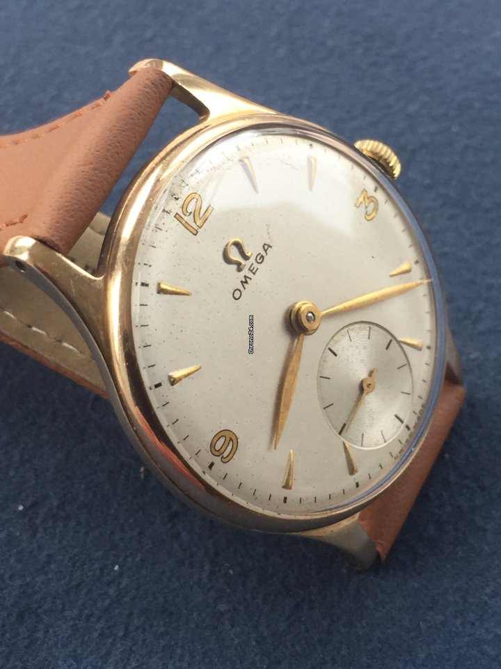Omega Mens watch Unisex Manual winding Yellow gold 12320 Replica 4