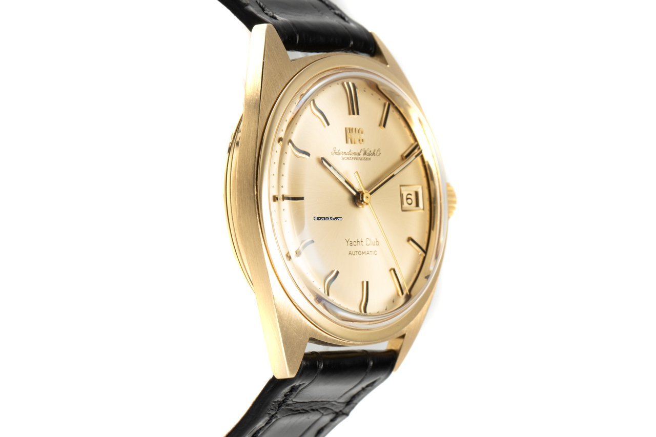IMG_9081 IWC Yacht Club Mens watch Unisex Automatic Yellow gold R811A Replica 4
