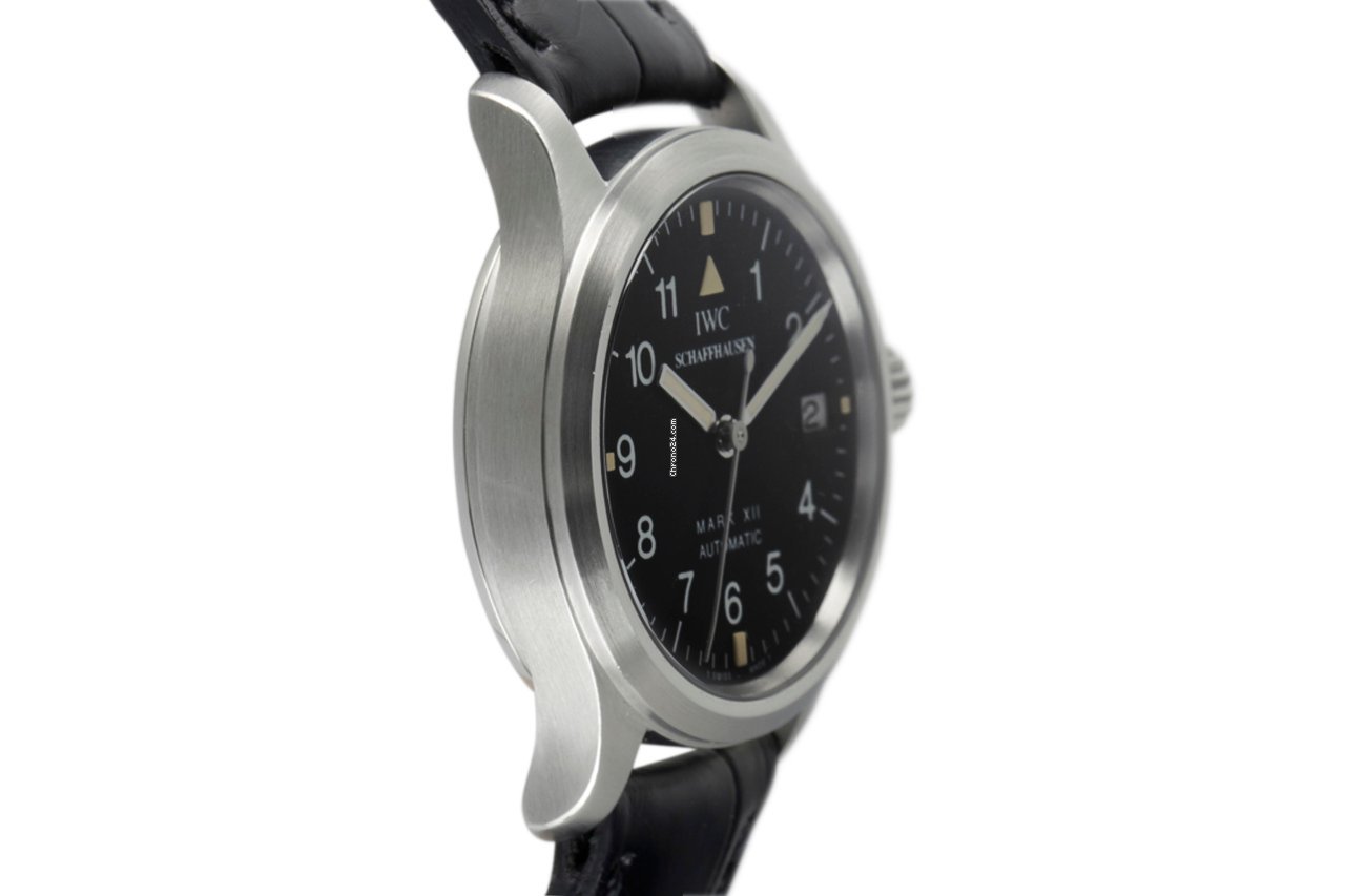 IMG_9081 IWC Pilot Mark Womens watch Automatic Steel 4421 Replica 4