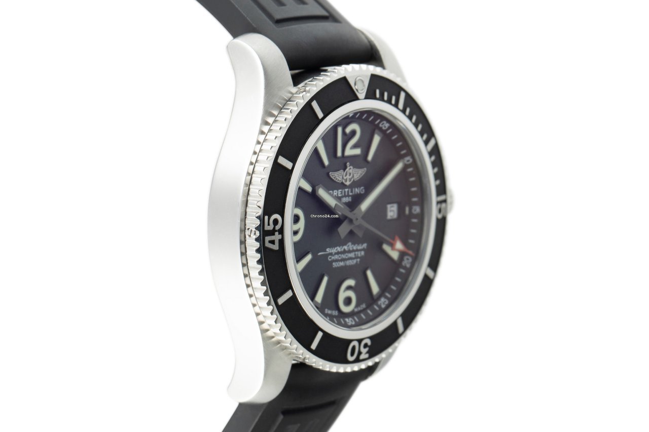 IMG_9081 Breitling Superocean 42 Mens watch Unisex Automatic Steel A17366 Replica 4