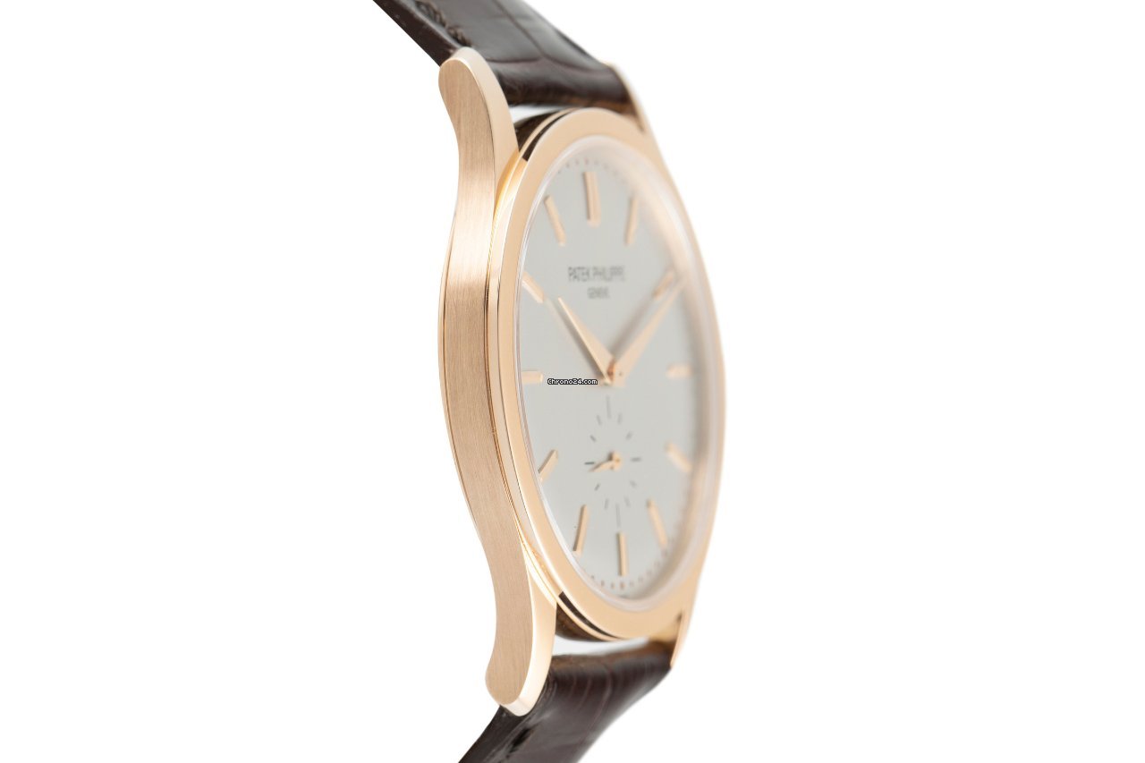Patek Philippe Calatrava Mens watch Unisex Manual winding Red gold 5196R-001 Replica 4
