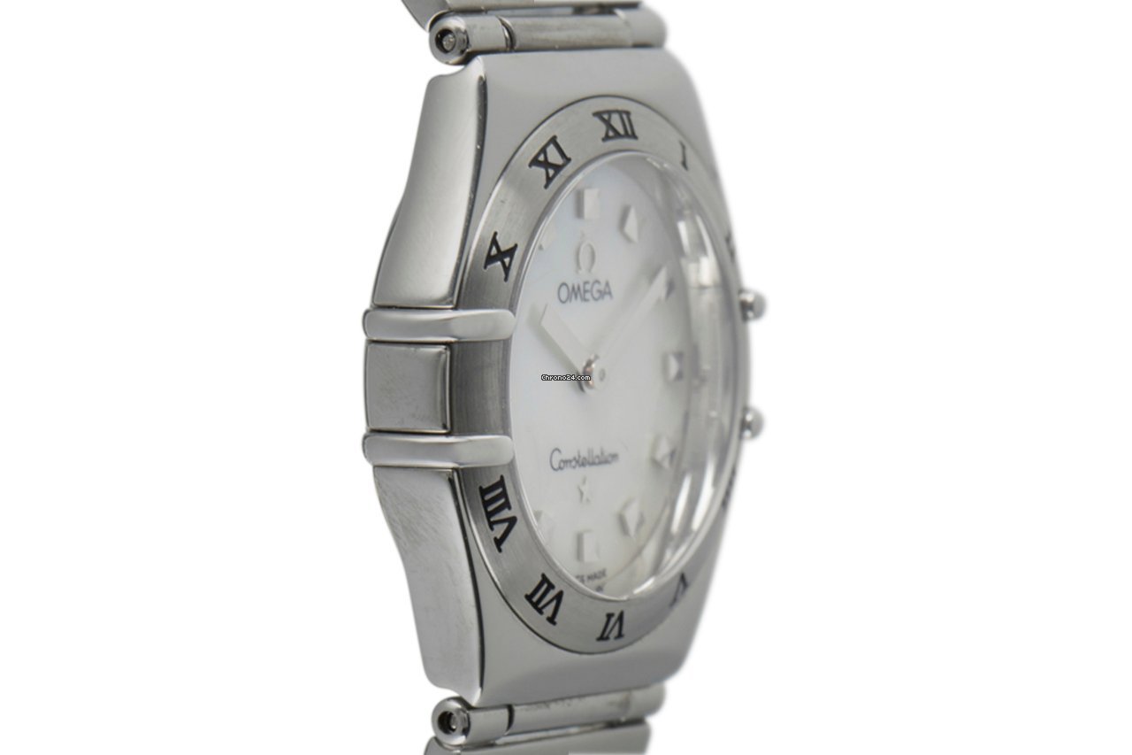 IMG_9081 Omega Constellation Ladies Womens watch Quartz Steel 795.1241 Replica 4