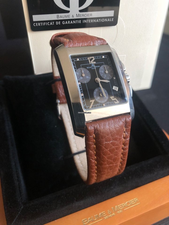 Baume & Mercier Hampton Mens watch Unisex Quartz Steel M0A08809 Replica 4