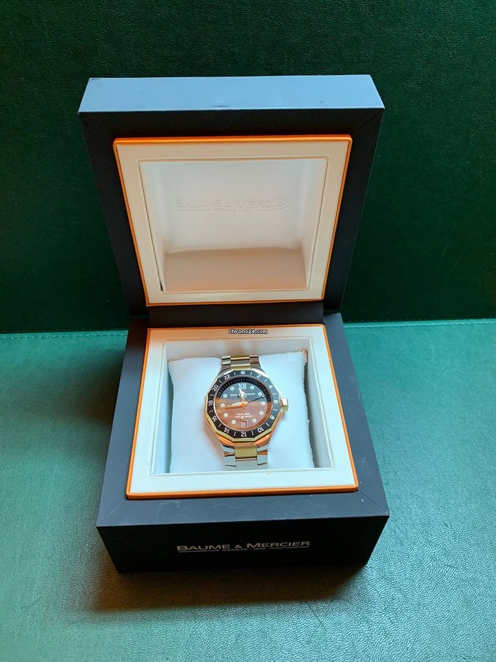 IMG_9081 Baume & Mercier Riviera Mens watch Unisex Automatic Gold Steel 65625 Replica 4