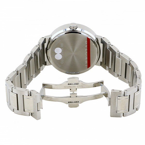 Bulgari Bulgari Automatic Steel BB38WSSD AUTO N Replica 4