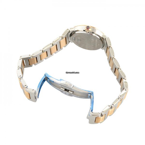 Bulgari Bulgari Quartz Gold Steel BBL26WSPG 12 Replica 4