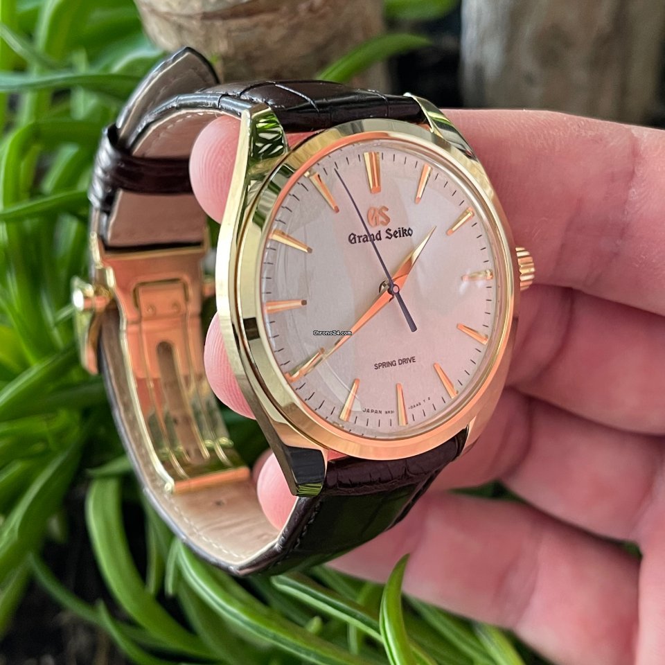 IMG_9081 Seiko Grand Seiko Yellow gold SBGY002 Replica 4