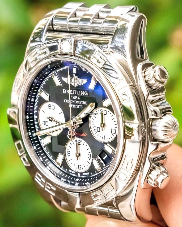 IMG_9081 Breitling Chronomat 41 Mens watch Unisex Automatic Steel AB014012 BA52 Replica 4