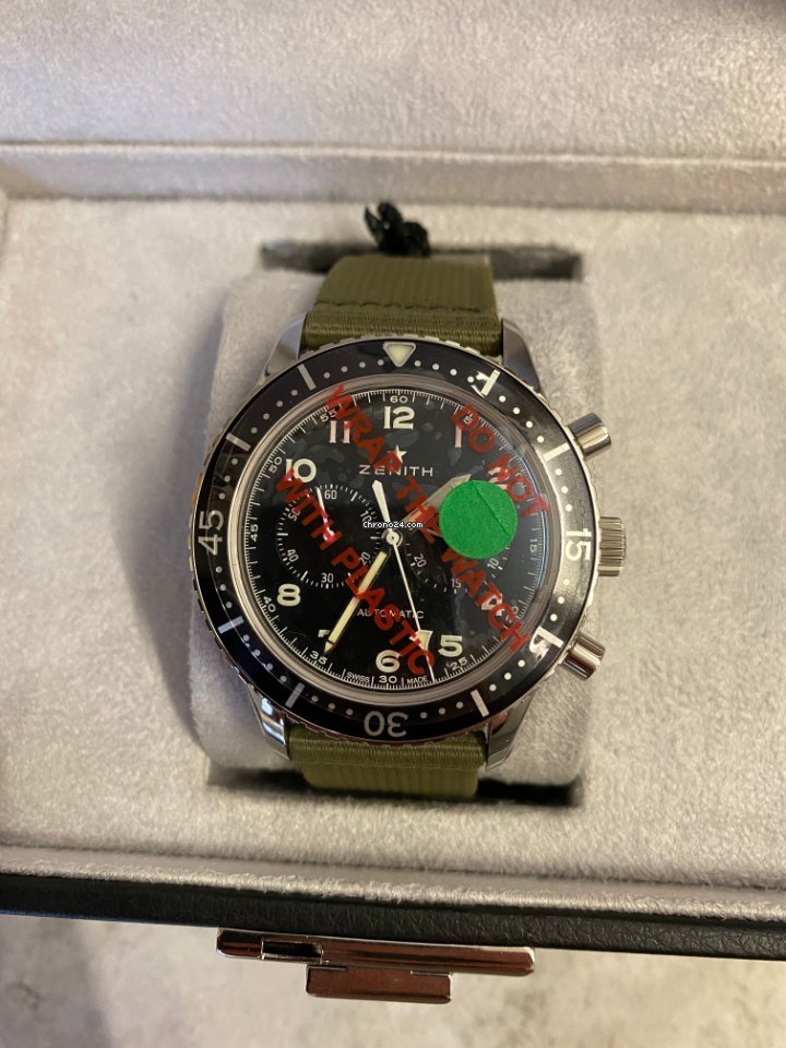 Zenith Pilot Mens watch Unisex Automatic Steel 03.2240.4069 21.C803 Replica 4