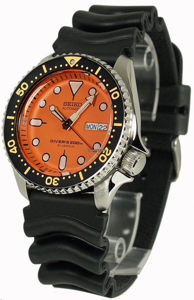 Seiko Mens watch Unisex Automatic Steel SKX011J1 Replica 4