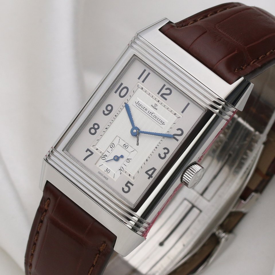 Jaeger-LeCoultre Reverso Grande Taille Mens watch Unisex Manual winding Steel 270.8.62  Q2708410 Replica 4