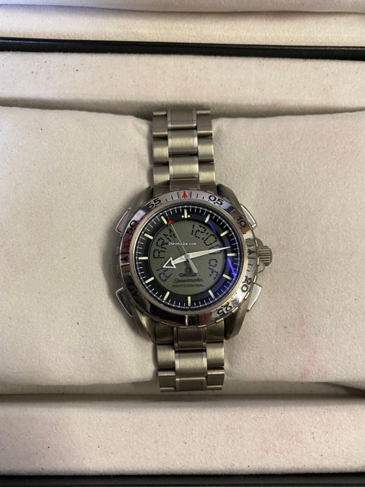 Omega Speedmaster Mens watch Unisex Quartz Titanium 3290.50 Replica 4