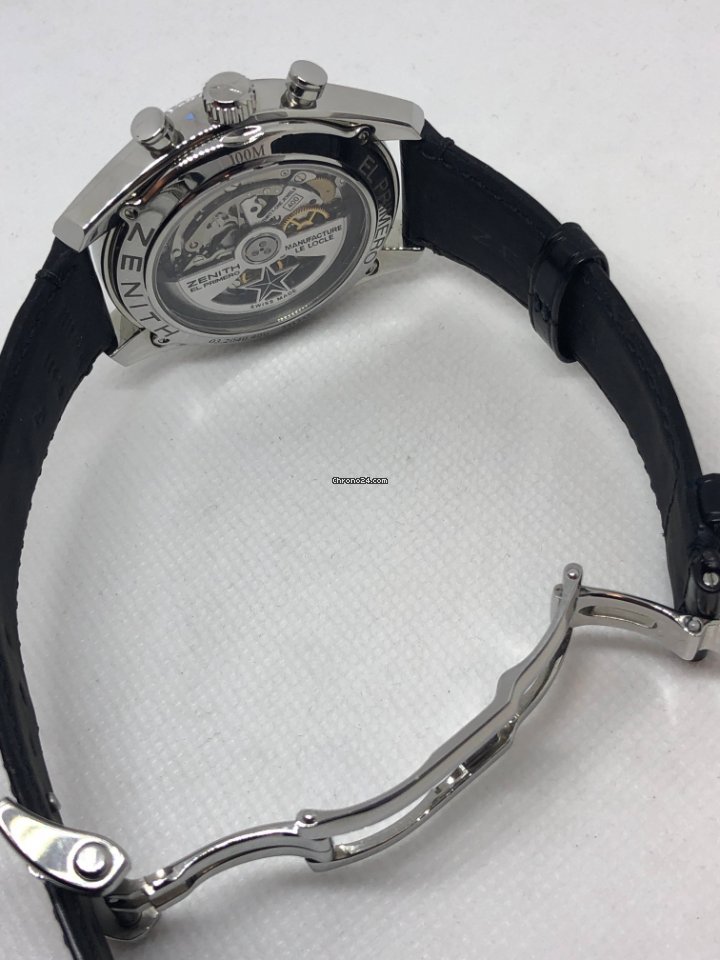 IMG_9081 Zenith El Primero 36000 VpH Mens watch Unisex Automatic Steel 03.2040.400 21.C496 Replica 4