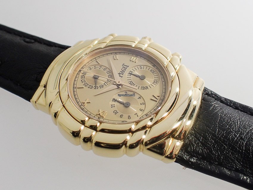 IMG_9081 Piaget Tanagra Mens watch Unisex Quartz Yellow gold 14081 Replica 4