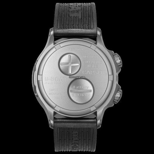 IMG_9081 U-Boat Mens watch Unisex Quartz 8769 Replica 4