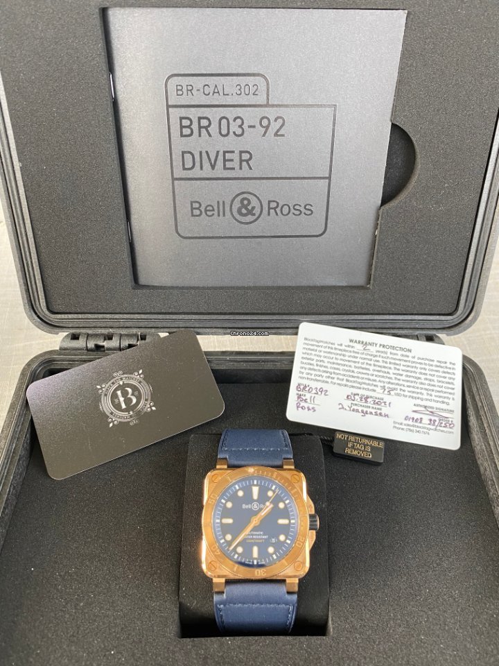 IMG_9081 Bell & Ross BR 03 Mens watch Unisex Automatic BR03-92-DIV-B Replica 4