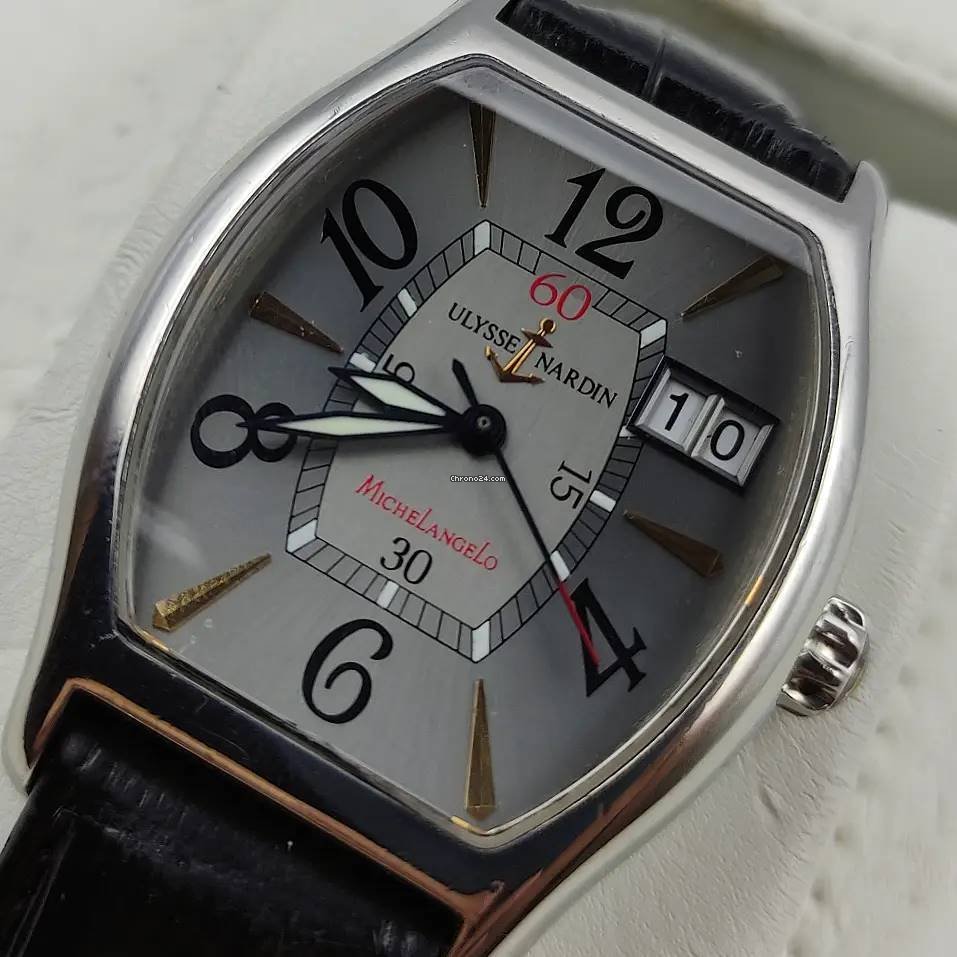 Ulysse Nardin Michelangelo Mens watch Unisex Automatic Steel 233-48 Replica 4