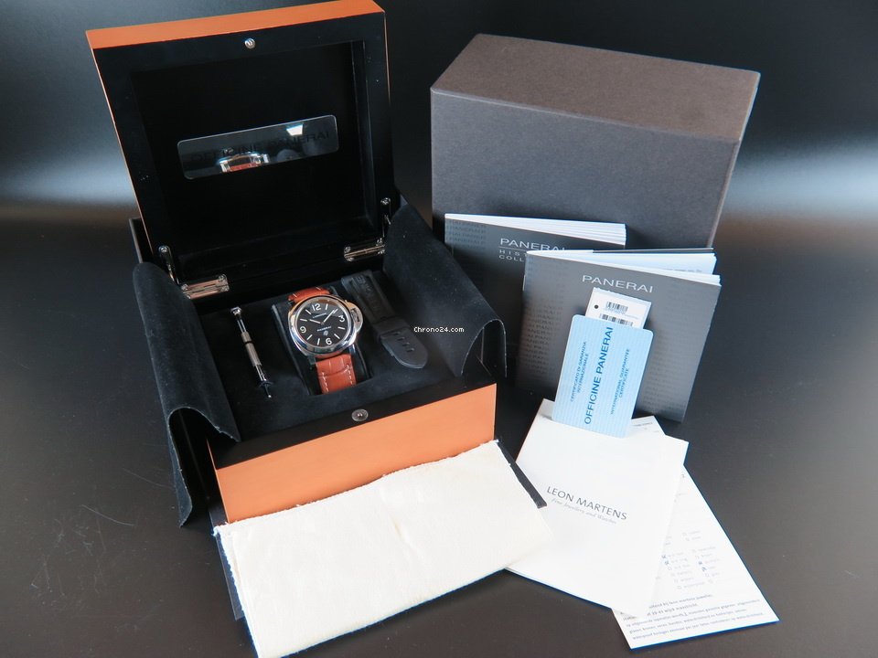 IMG_9081 Panerai Luminor Base Logo Mens watch Unisex Manual winding Steel PAM000 Replica 4