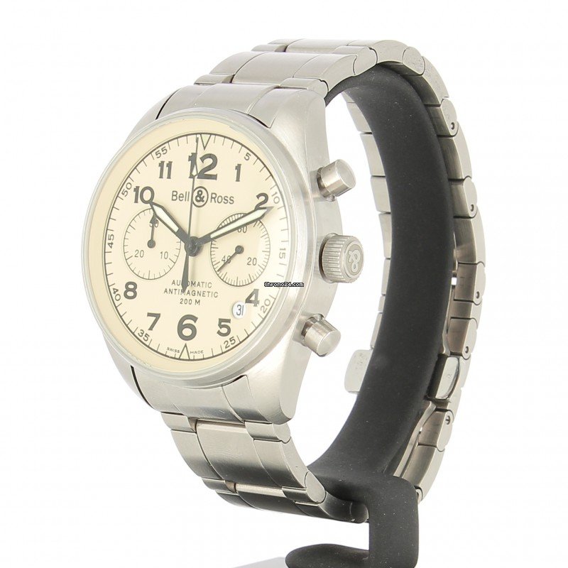 IMG_9081 Bell & Ross Vintage Mens watch Unisex Automatic Steel 126 Replica 4