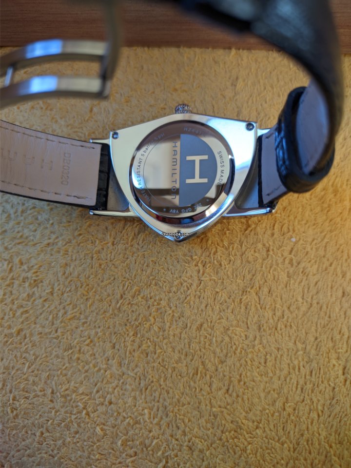 Hamilton Ventura Mens watch Unisex Quartz Steel H24411732 Replica 4