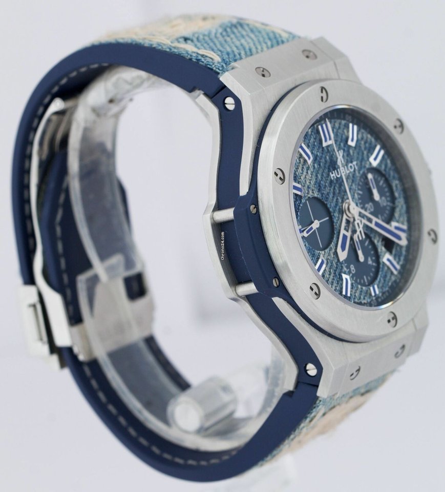IMG_9081 Hublot Big Bang Jeans Mens watch Unisex Automatic Steel 301.SL.2770.NR.JEANS Replica 4