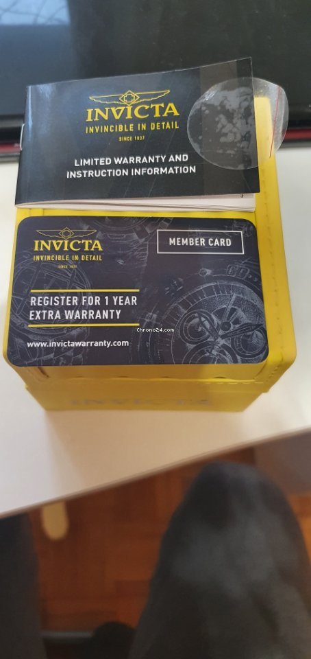 IMG_9081 Invicta Mens watch Unisex Quartz 15255 Replica 4