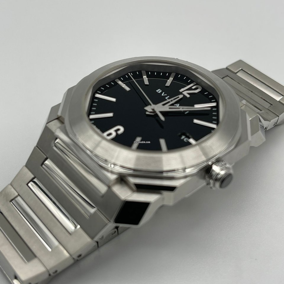 IMG_9081 Bulgari Octo Mens watch Unisex Automatic Steel BGO38BSSD Replica 4